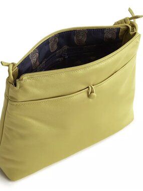 Vera Bradley Women's Nylon Original Hipster Crossbody Bag Golden Olive